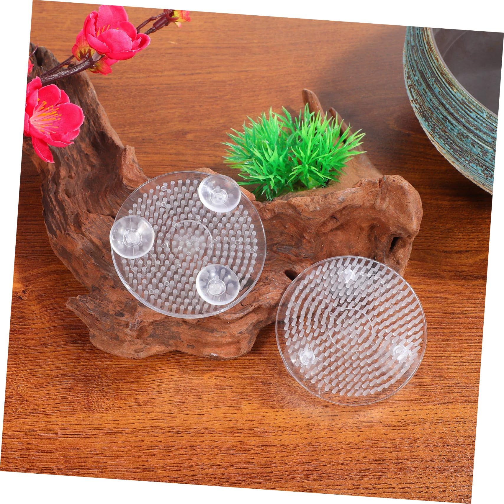 HOODANCOS 2Pcs Flower Frog Floral Grid Holders for Vase Suction Cup Design for Easy Flower Arranging Reliable Tool for Beginners and Floral Arrangement Supplies