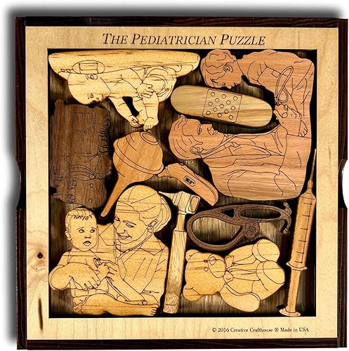 Miniatura 3 de El rompecabezas del pediatra  artístico y desafiante
