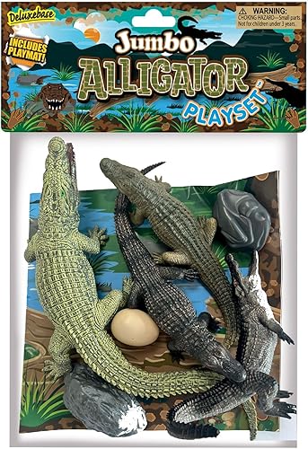 Miniatura 10 de Deluxebase Juego jumbo – Figuras espaciales de 9 piezas de esculturas de astronautas grandes que incluye transbordador espacial, cohete y