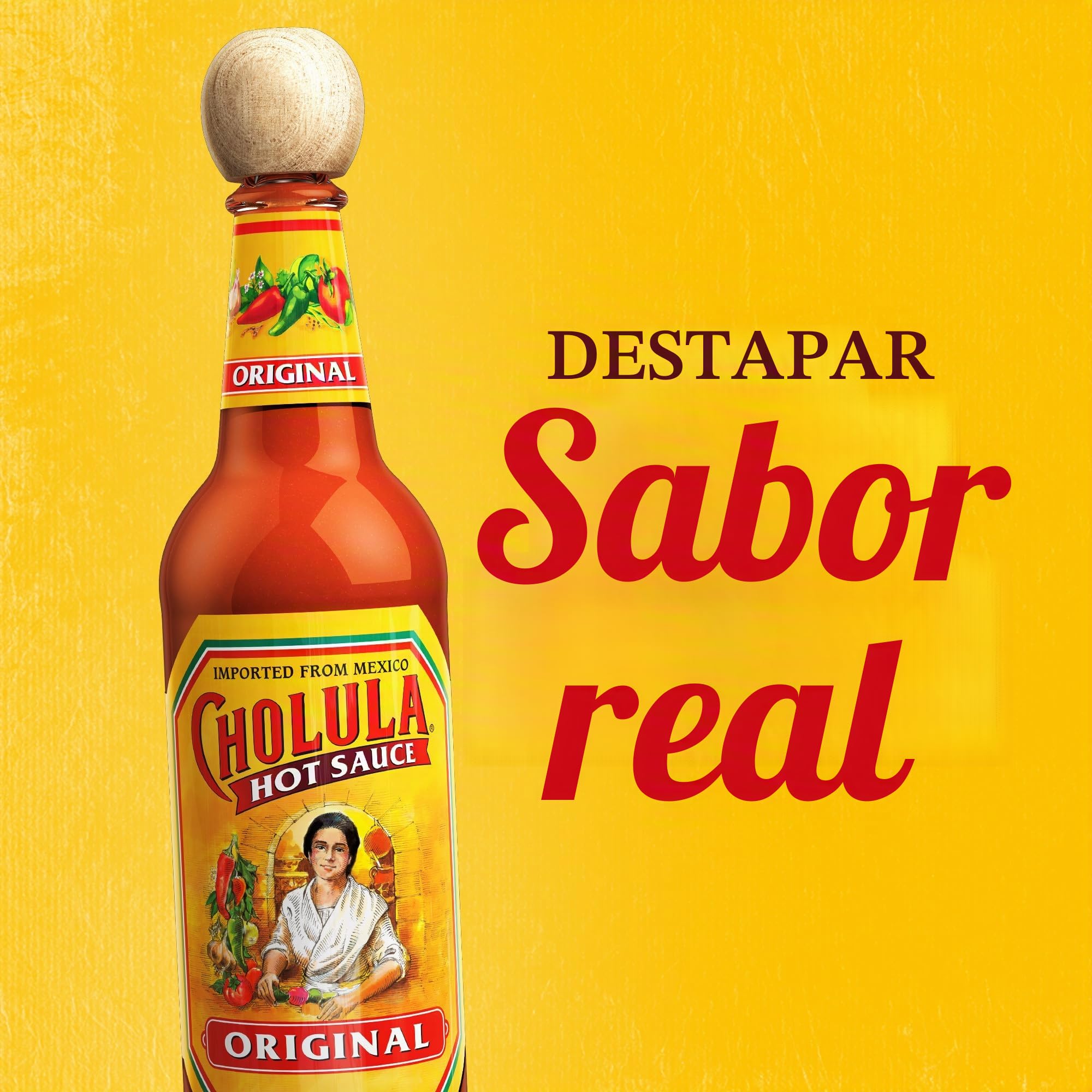 Cholula Original Hot Sauce, 150ml, Pack of 12,680197