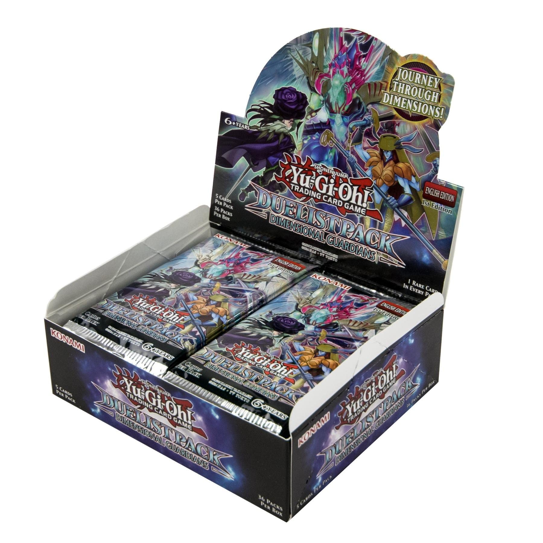 Amazon.com: Yu-Gi-Oh! Dimensional Guardians Duelist Pack Booster
