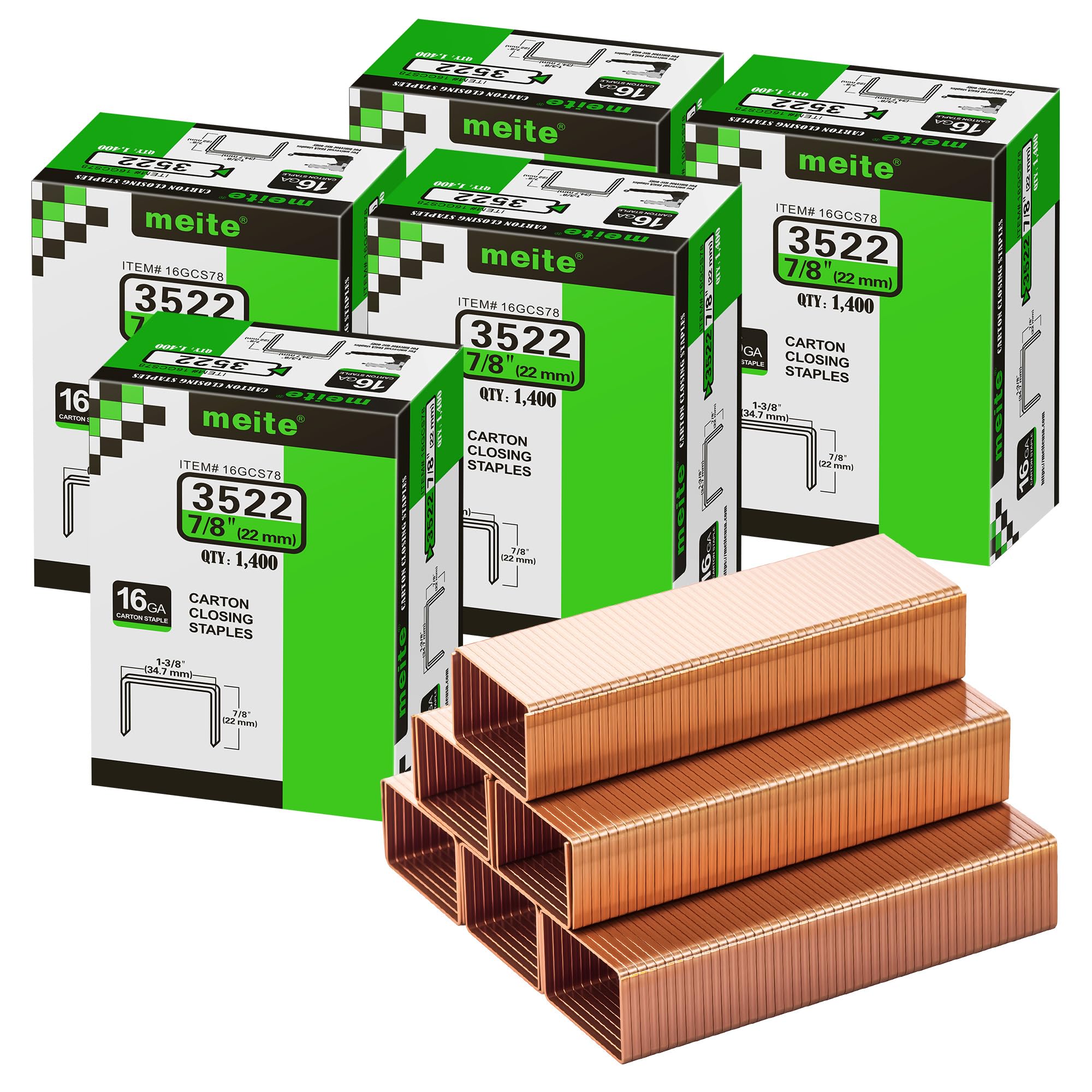 Meite Box Staples - 1600 Count -10