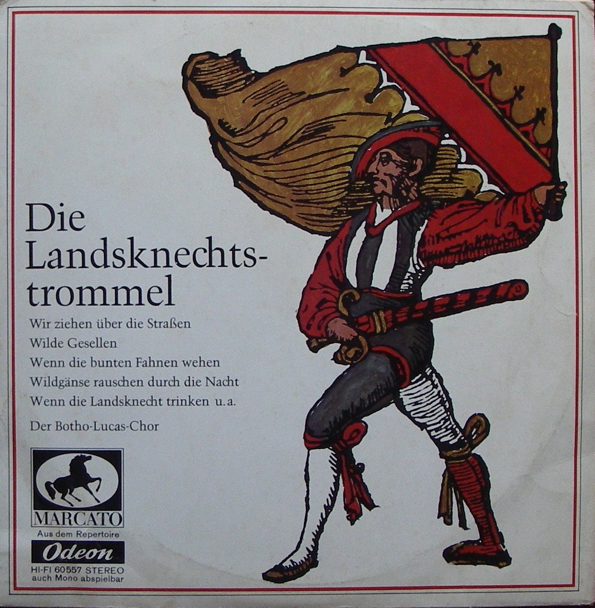 BOTHOLUCASCHOR / Die Landsknechtstrommel / Bildhülle / MARCATO 60