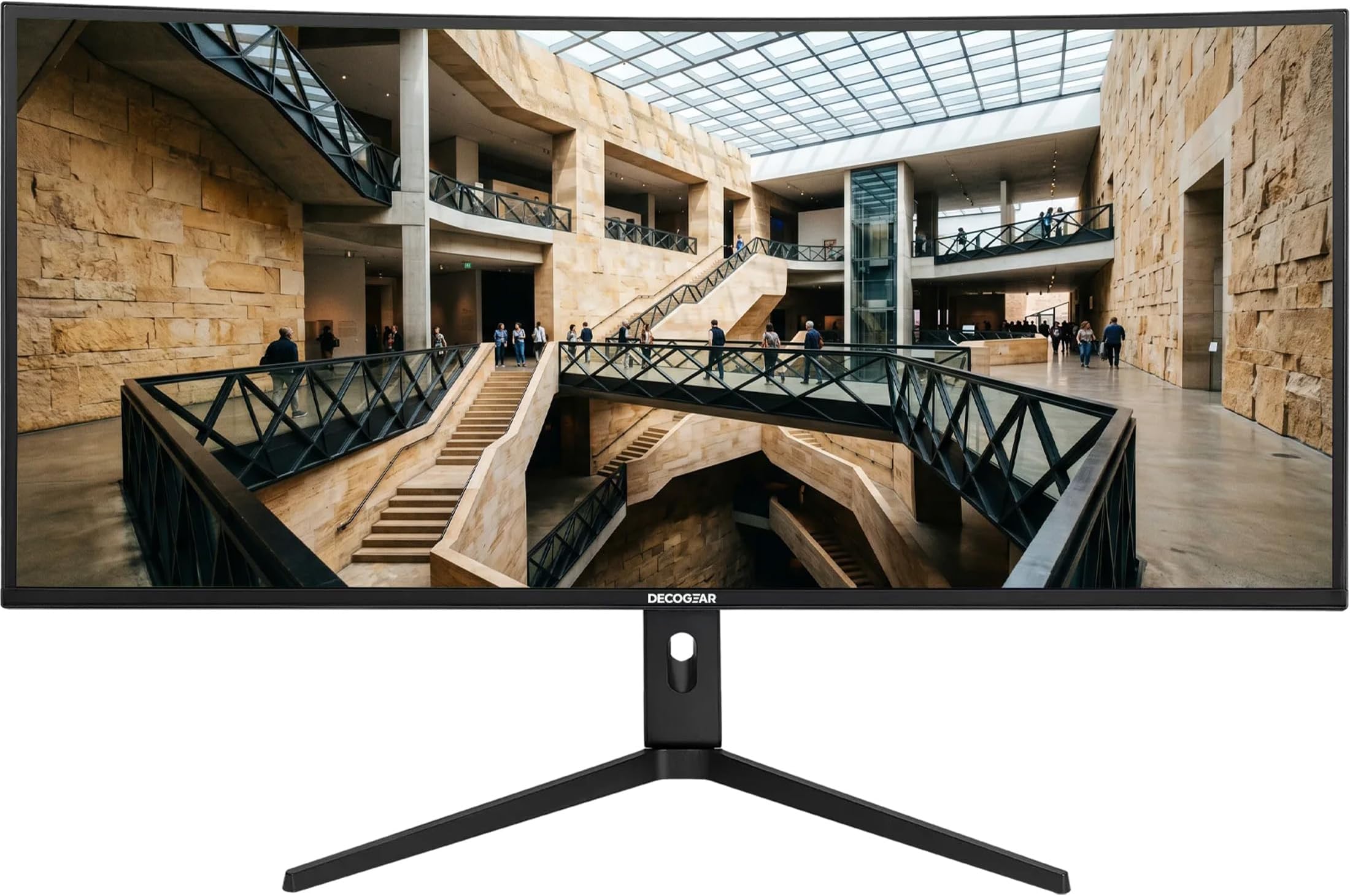 Deco Gear 40 Curved Ultrawide Nano IPS Monitor, 5120x2160 5K2K, 21:9, HDR10, AdaptiveSync, 100% sRGB, HDMI 2.0, DP, USB-C