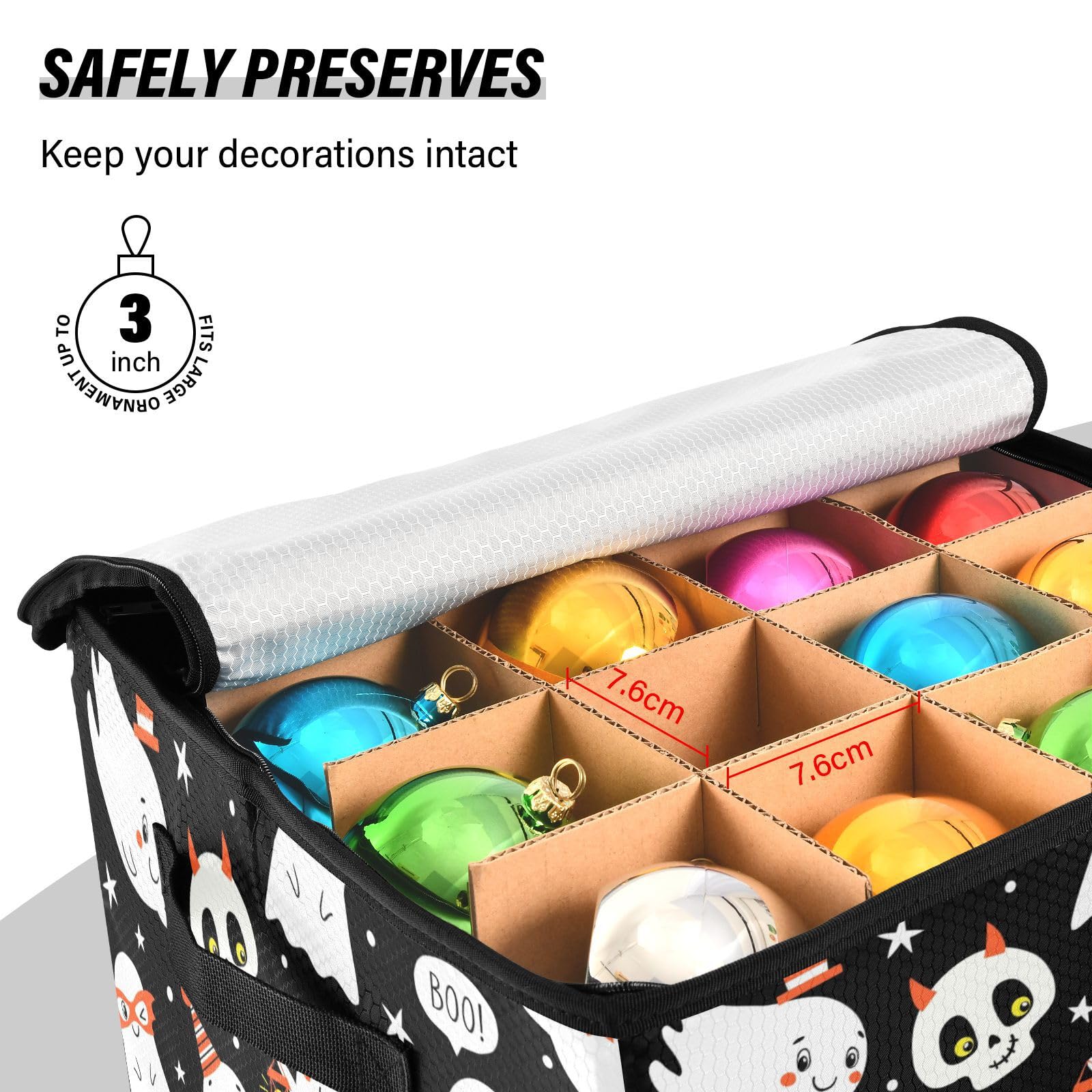 Amazon.com: YETTASBIN Halloween Ghost Large Christmas