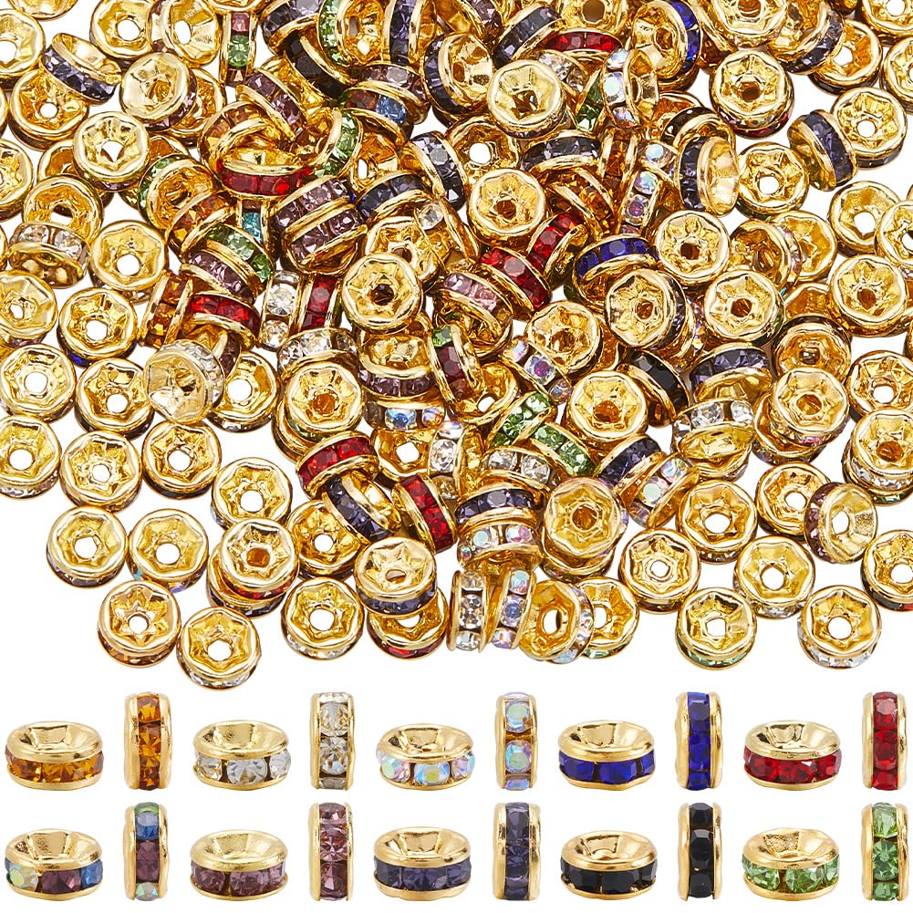 Perles d'espacement rondes dorées en laiton pour créer des cadeaux uniques