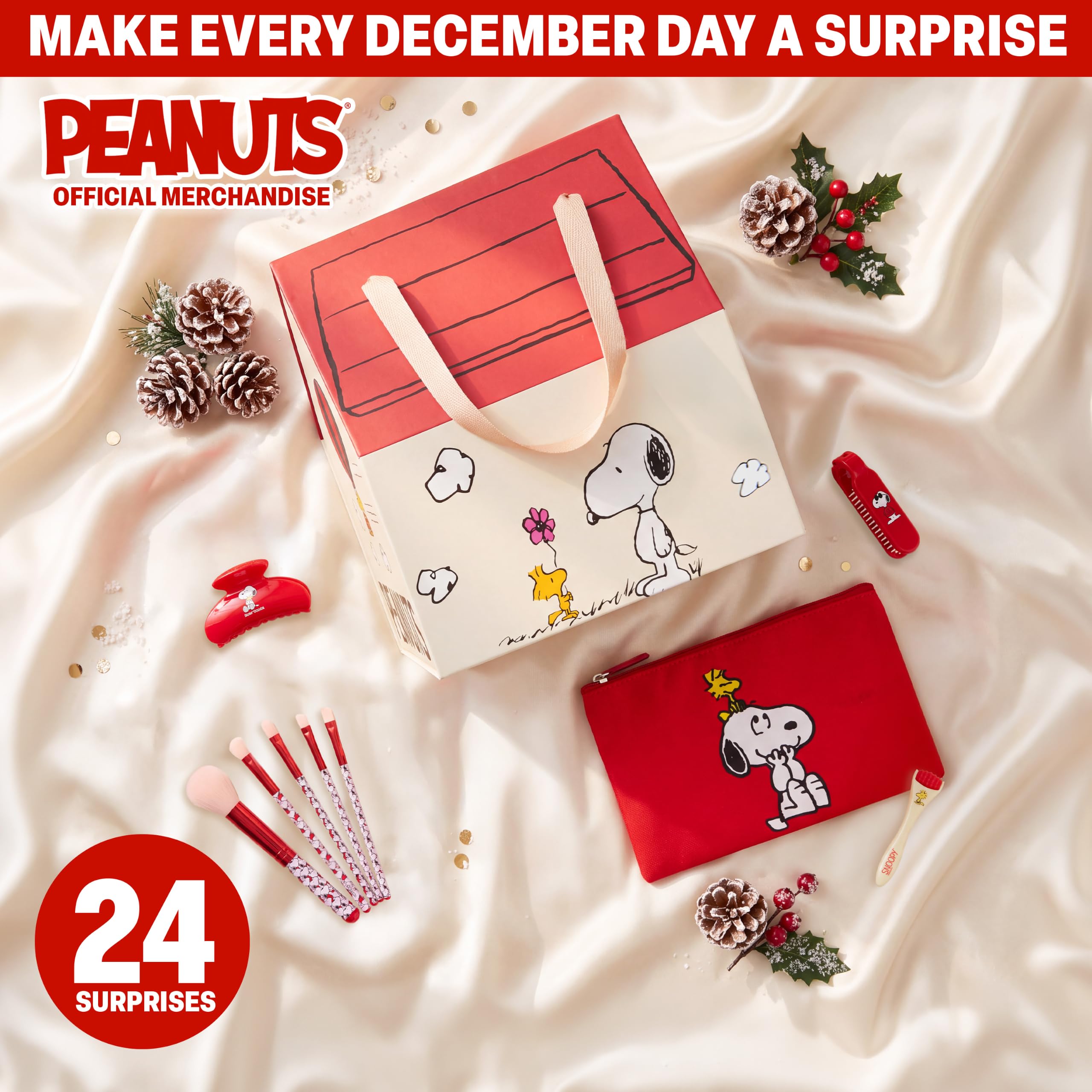 Get Trend Peanuts Snoopy Calendario Avvento 2026 Beauty Donna e Ragazza