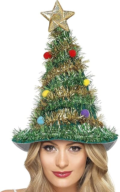 2 X Christmas Tree Hat