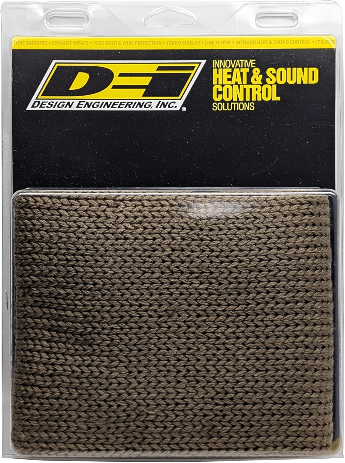 Design Engineering 10040 4" x 24" Titanium Knit Exhaust Sleeve with Locking Ties & Tool