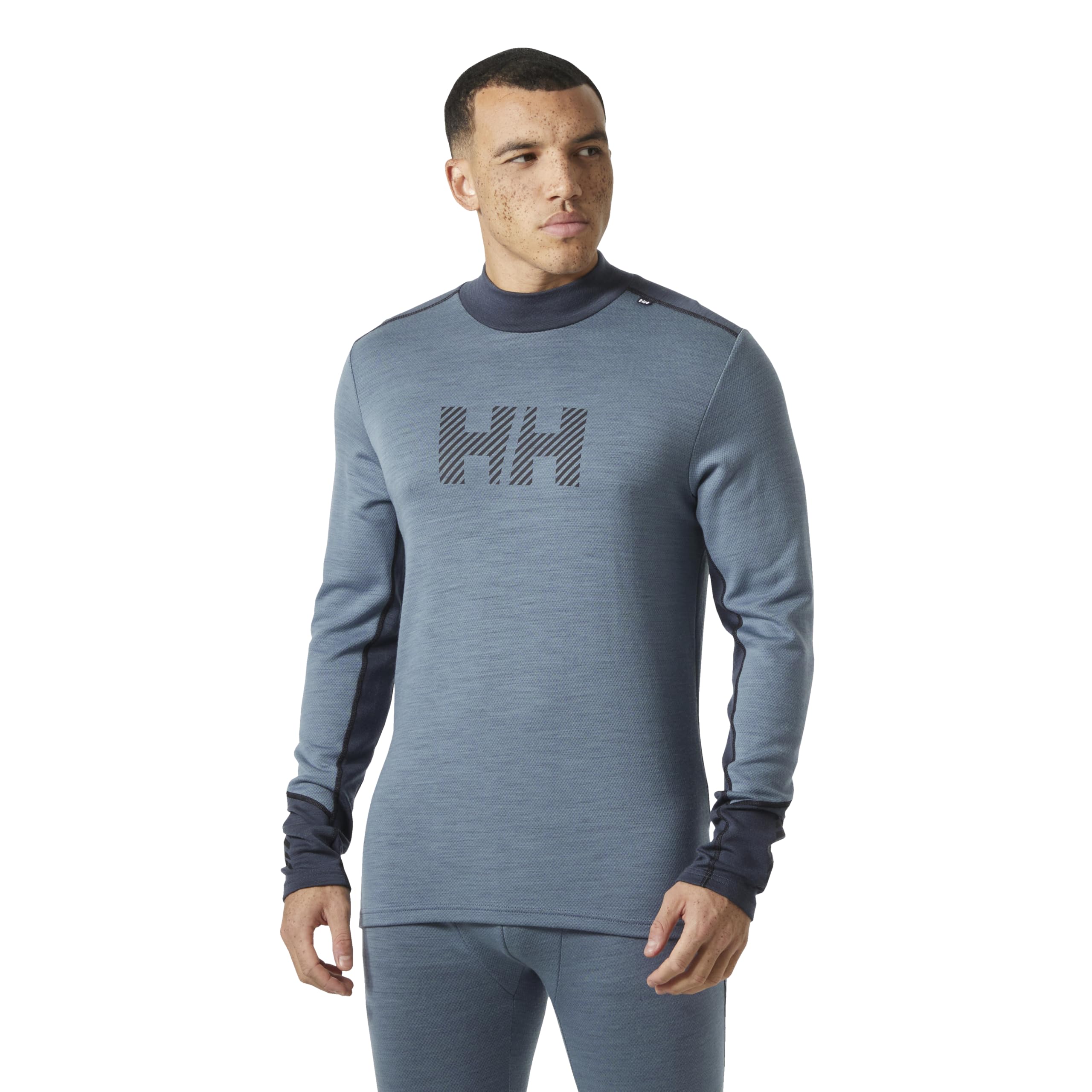 Helly Hansen LIFA Merino Midweight Logo Long Sleeve T-Shirt 2XL