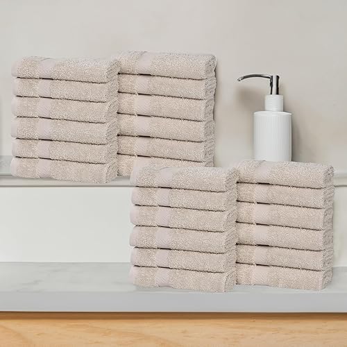 Vista 101 de Superior Juego de toallas de baño de algodón de 2 piezas, toallas grandes para cuerpo, secado rápido, artículos esenciales de baño, baño