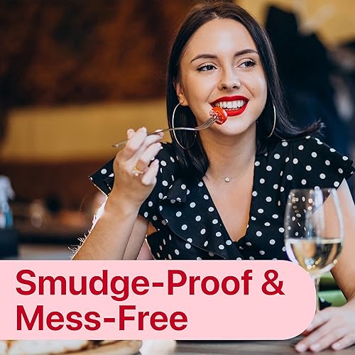 Miniatura 3 de Lápiz labial HD - Maquillaje hidratante de labios  Tonos altamente pigmentados  Larga duración, libre de crueldad, certificado Halal y sin parabenos