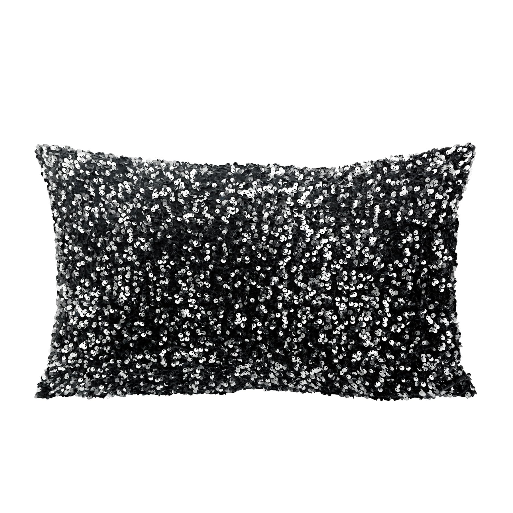 Housse de coussin à paillettes rectangulaire pour revitaliser un canapé terne
