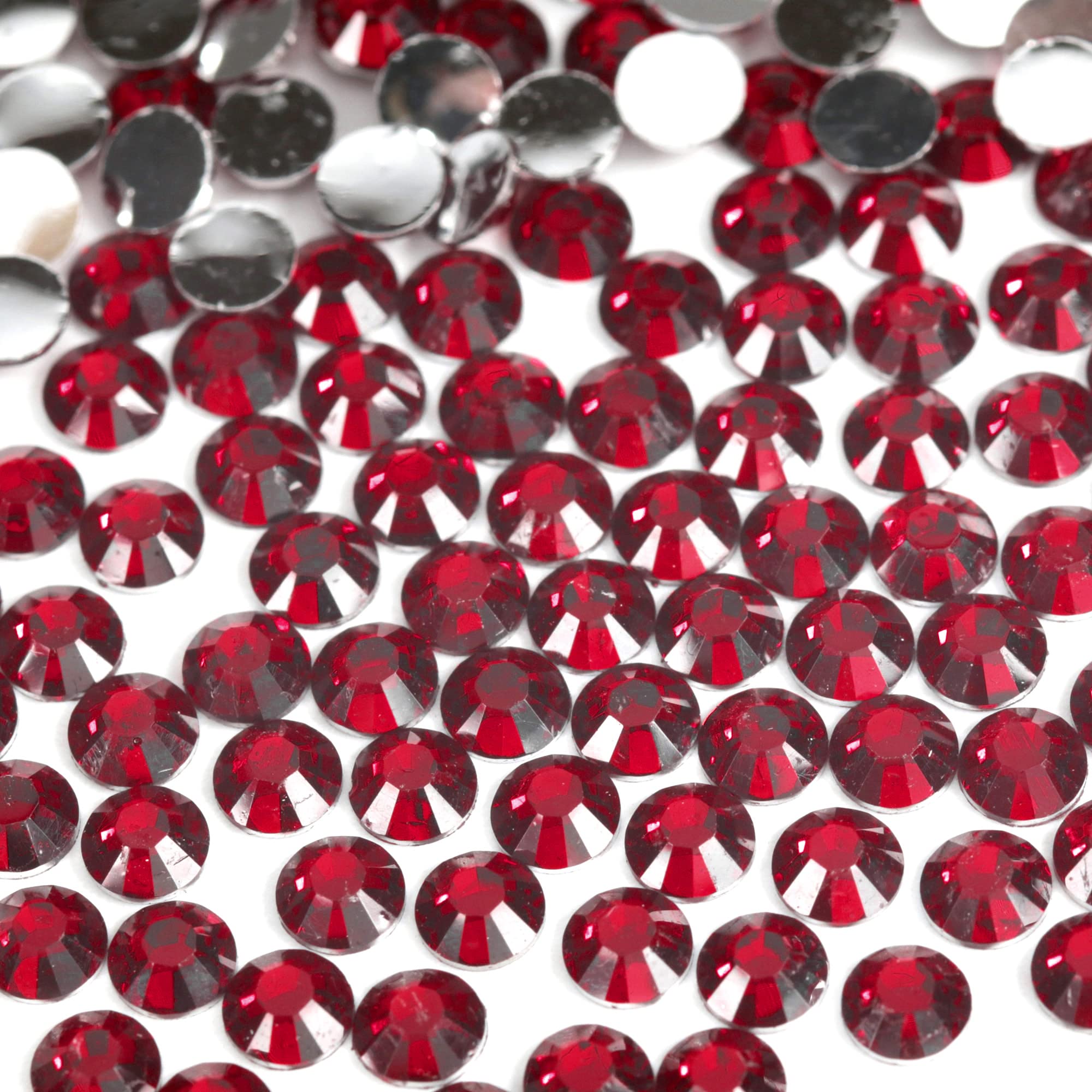 250pcs 6mm Flat Back Non-Stick Rhinestone Crystal Diamantes Nail Art & Craft Scrapbooking Embellishments 90 Available Colours (6mm, AB Clear #A13) — view 58