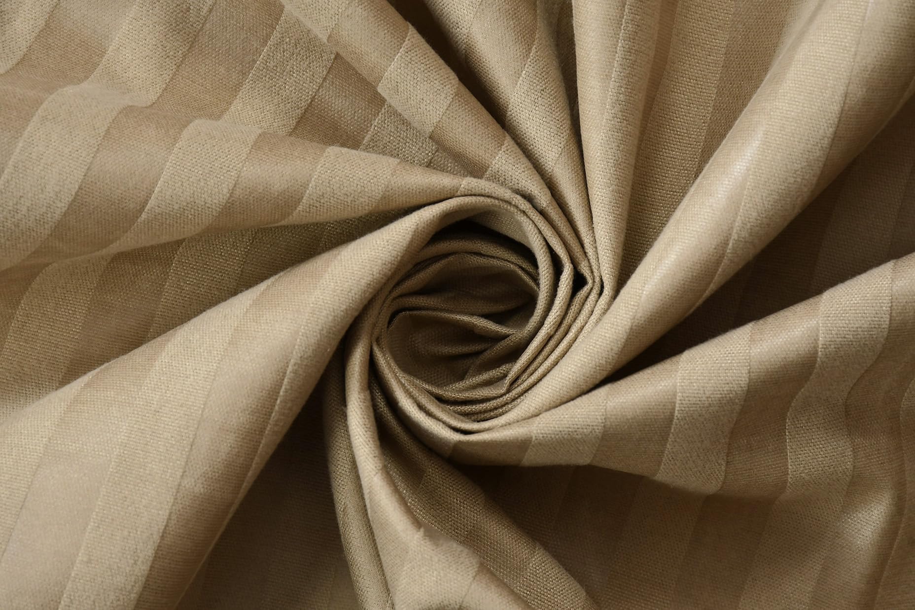 Beige Stripe Pillow Covers - Soft Cotton -2 Beige Stripe Pillow Covers - Soft Cotton -2