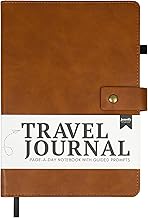 Travel Journal with Prompts - Vegan Leather Adventure Essential - Page-A...