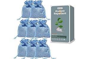 SEEKBIT Rodent Repellent Large, Cinnamon Peppermint Oil, Mouse Repellent For Home