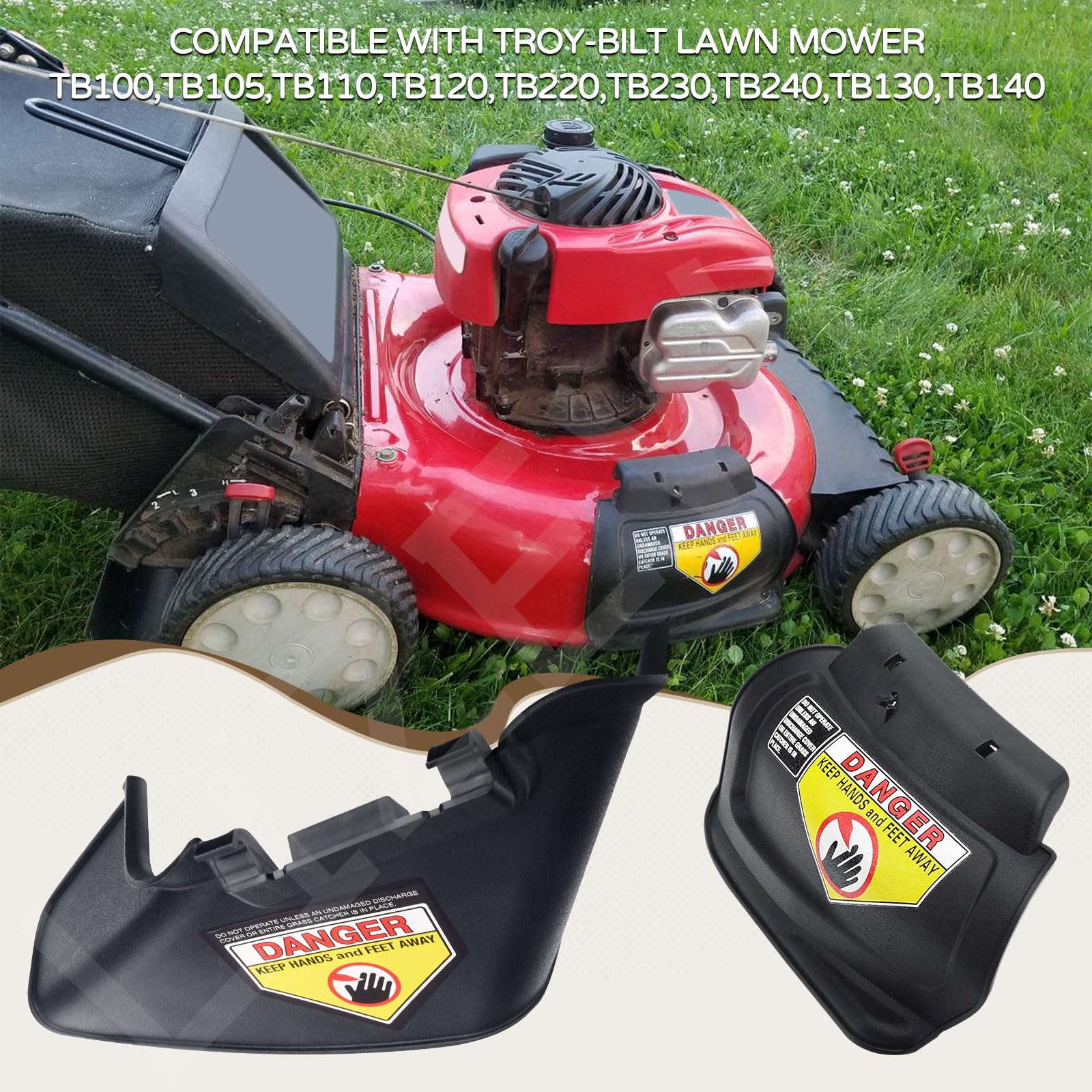 Spina Pacciamatura Con Cerniera 987-02516A Per Tosaerba Troy-Bilt Spina Pacciamatura Con Cerniera 987-02516A Per Tosaerba Troy-Bilt