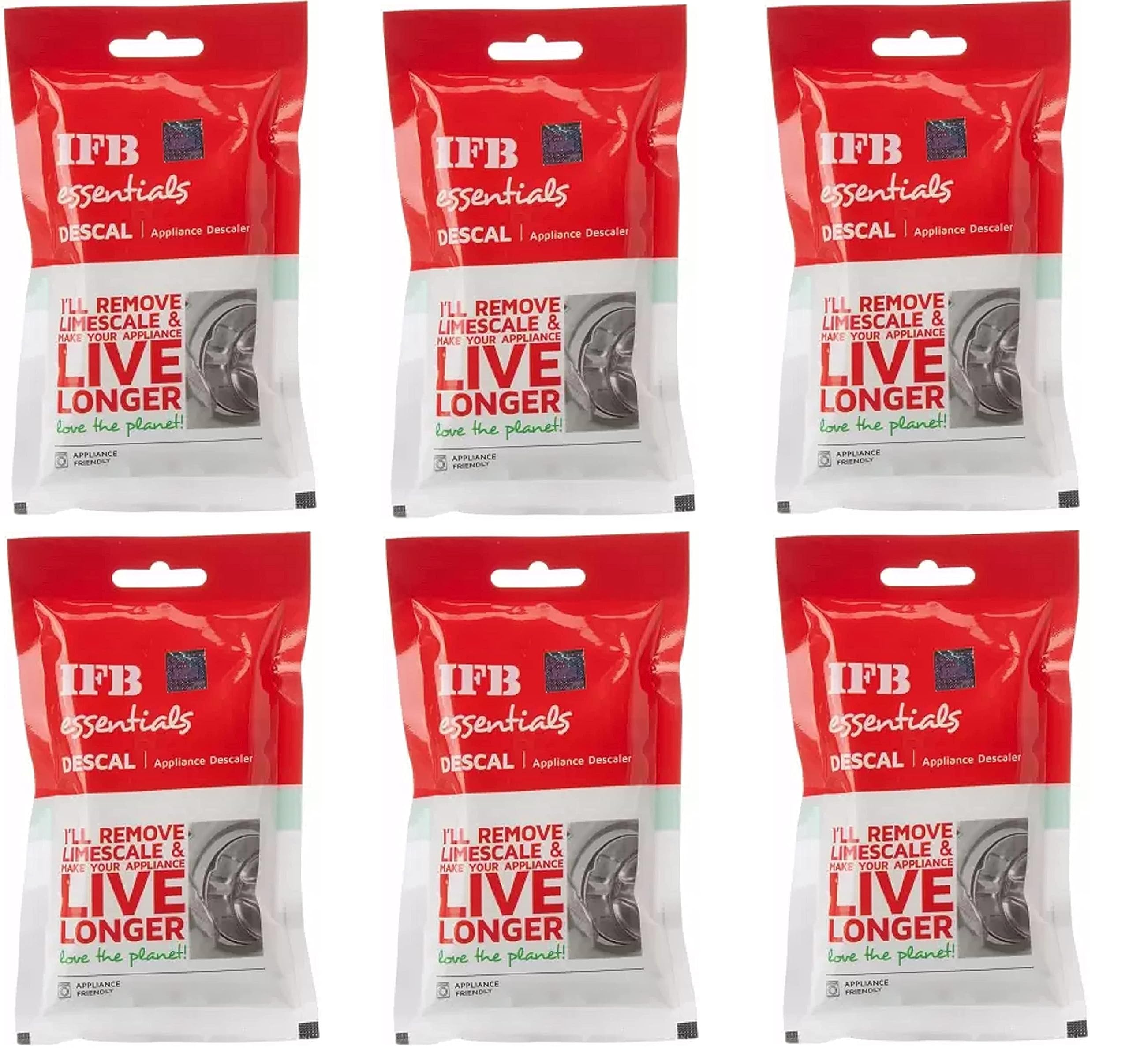 Washing Machine Cleaner Descaling Powder for Front Load and Top Load Washing Machines Pack of 6 (100 Gm/Pack) (B0DJ14DCBS) Amazon Price History, Amazon Price Tracker