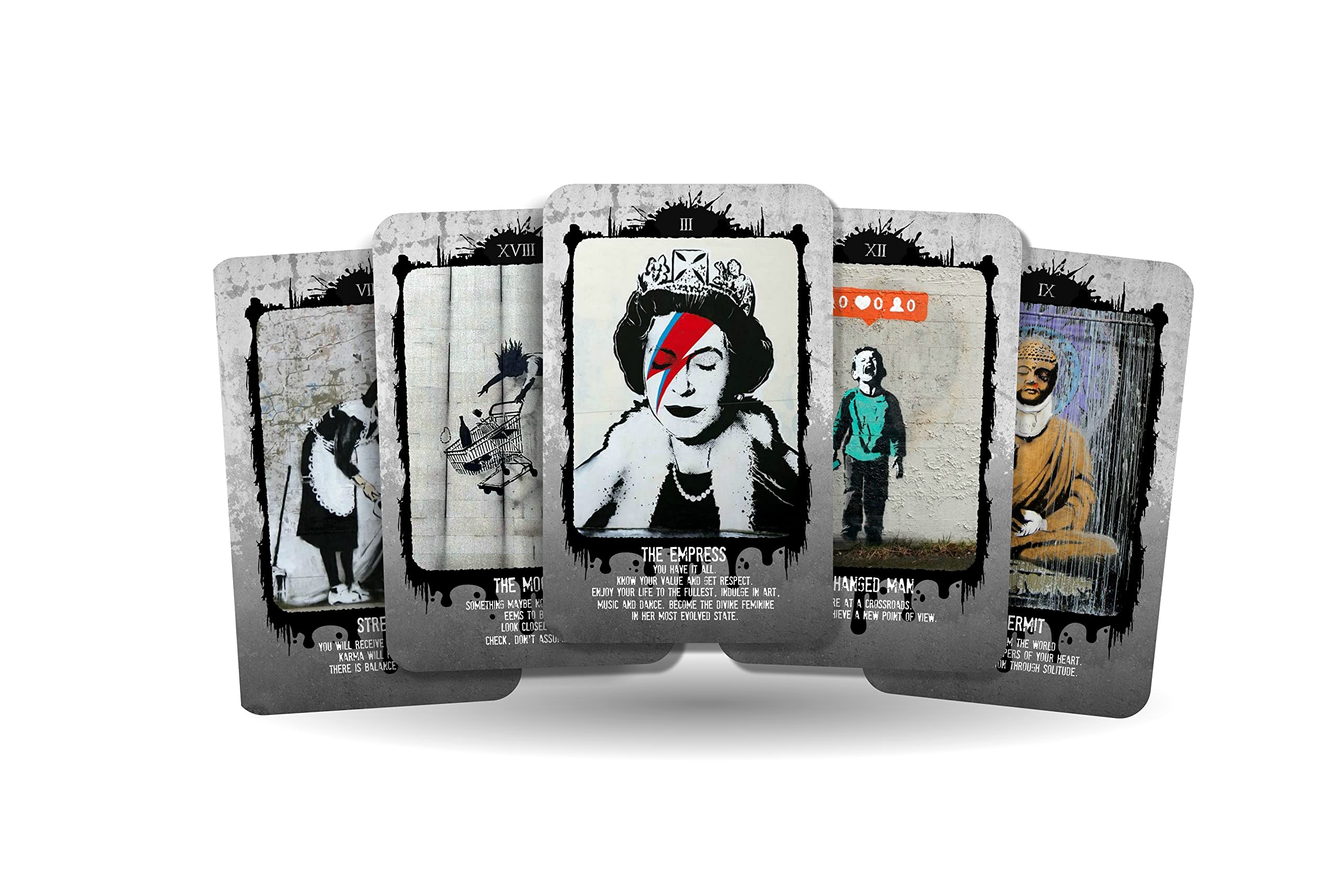 Amazon.com: Ibiza Tarot Banksy Tarot - Major Arcana Cards