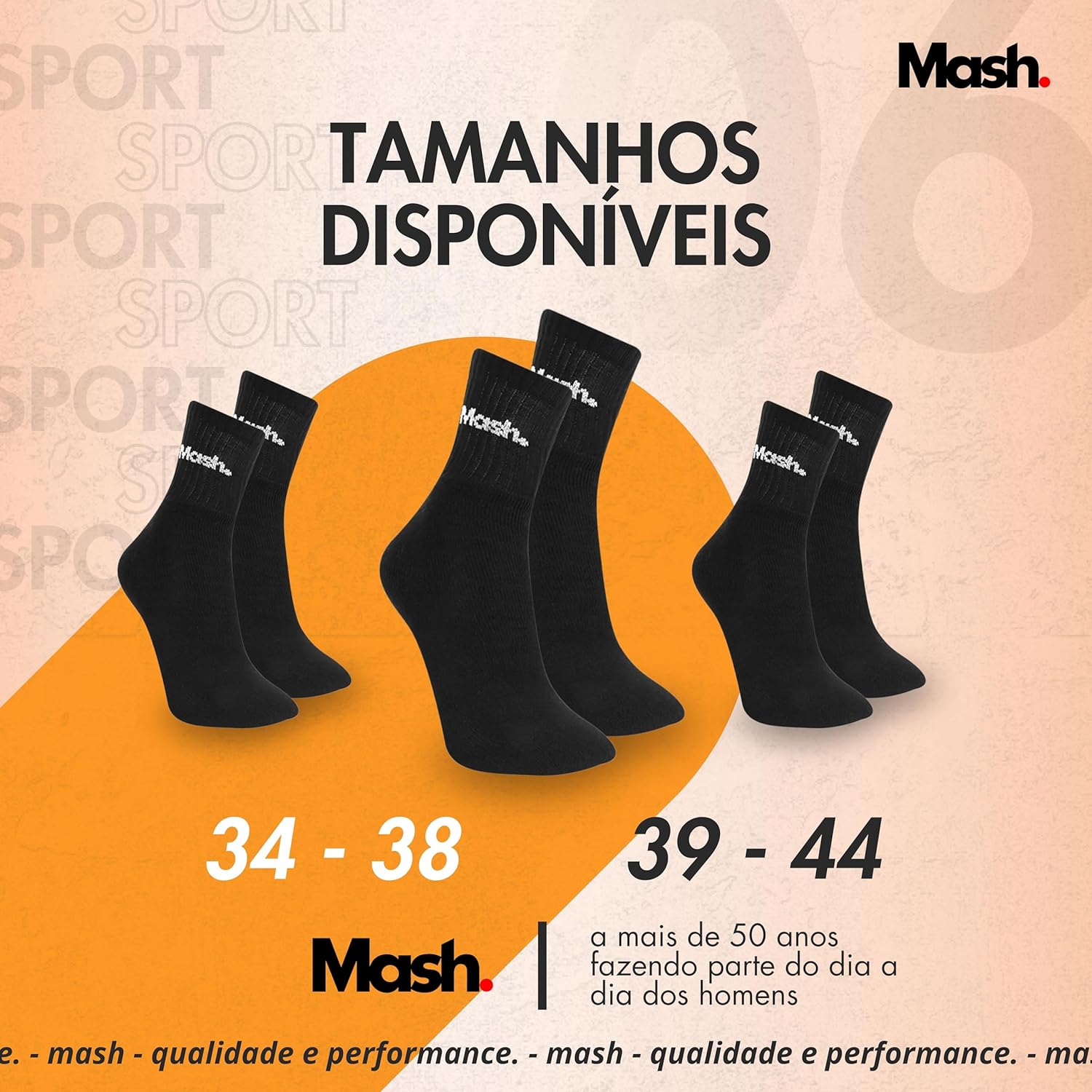 Kit 6 Pares Meias Cano Curto Mash Algodão Felpa Atoalhada Masculino Adulto em promoção! Veja a oferta e mais achadinhos de Moda íntima 7 Hoje é o melhor dia para comprar Kit 6 Pares Meias Cano Curto Mash Algodão Felpa Atoalhada Masculino Adulto com aquele preço maroto! Promoção! Aproveite a oferta! 7