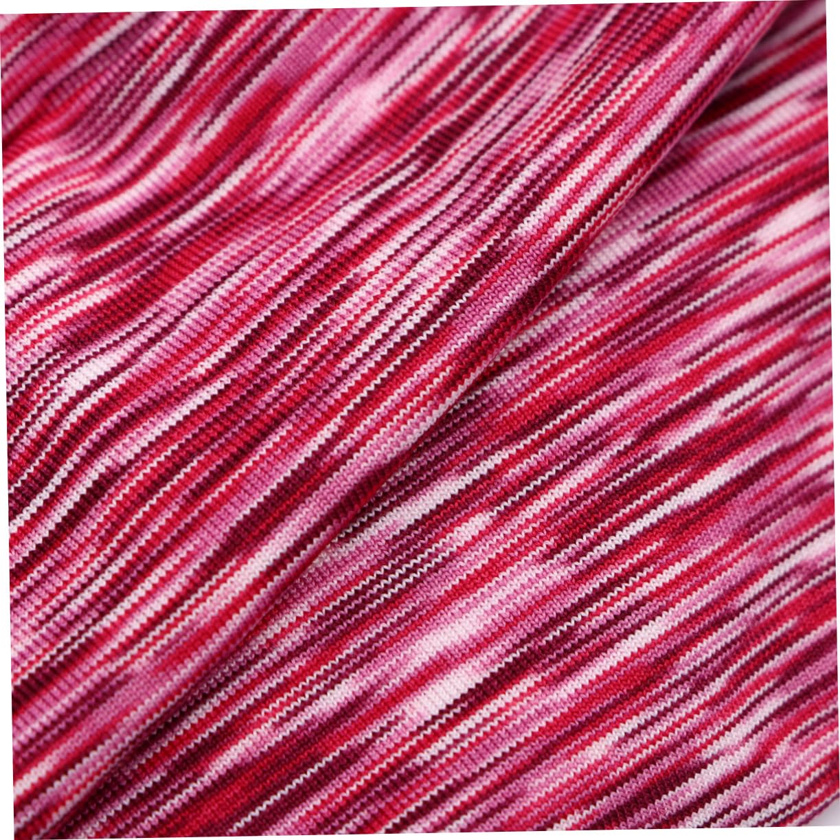 Sosoport 12stücke Teiliges Elastische Schweißabsorbierende Haarbänder Leuchtenden Farben Für Yoga Und Outdoor-aktivitäten Schnelltrocknend Und Atmungsaktiv