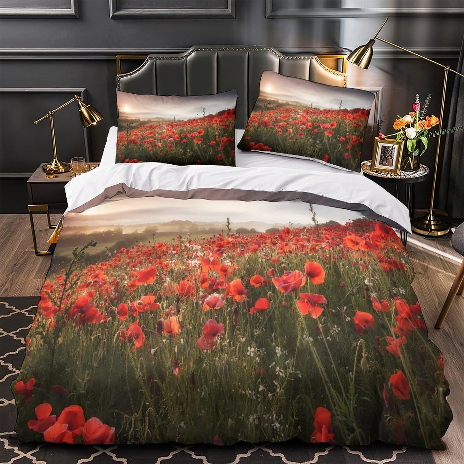 Housse de couette super king carte du monde, le cadeau idéal pour garçons et filles