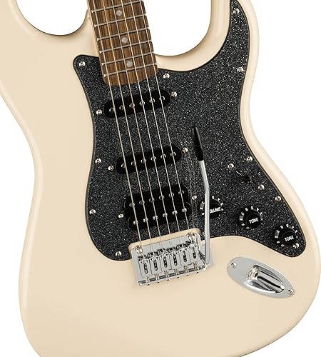 Miniatura 100 de Fender Squier Affinity Stratocaster - Paquete azul Lake Placid con amplificador Frontman 10G, estuche, afinador, cable de instrumento, correa, púas