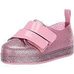 mini melissa Girl's Go Sneaker BB (Toddler/Little Kid) Pink Glitter 10 Toddler M