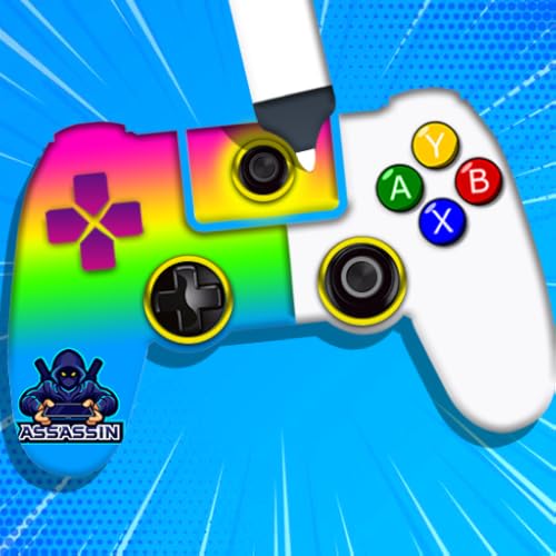 Diy Joystick Color Fill 3D Spray Paint Slime Art Relaxing Diy Asmr Makeover Mix And Paint By Number Tie Dye Fun Coloring Games