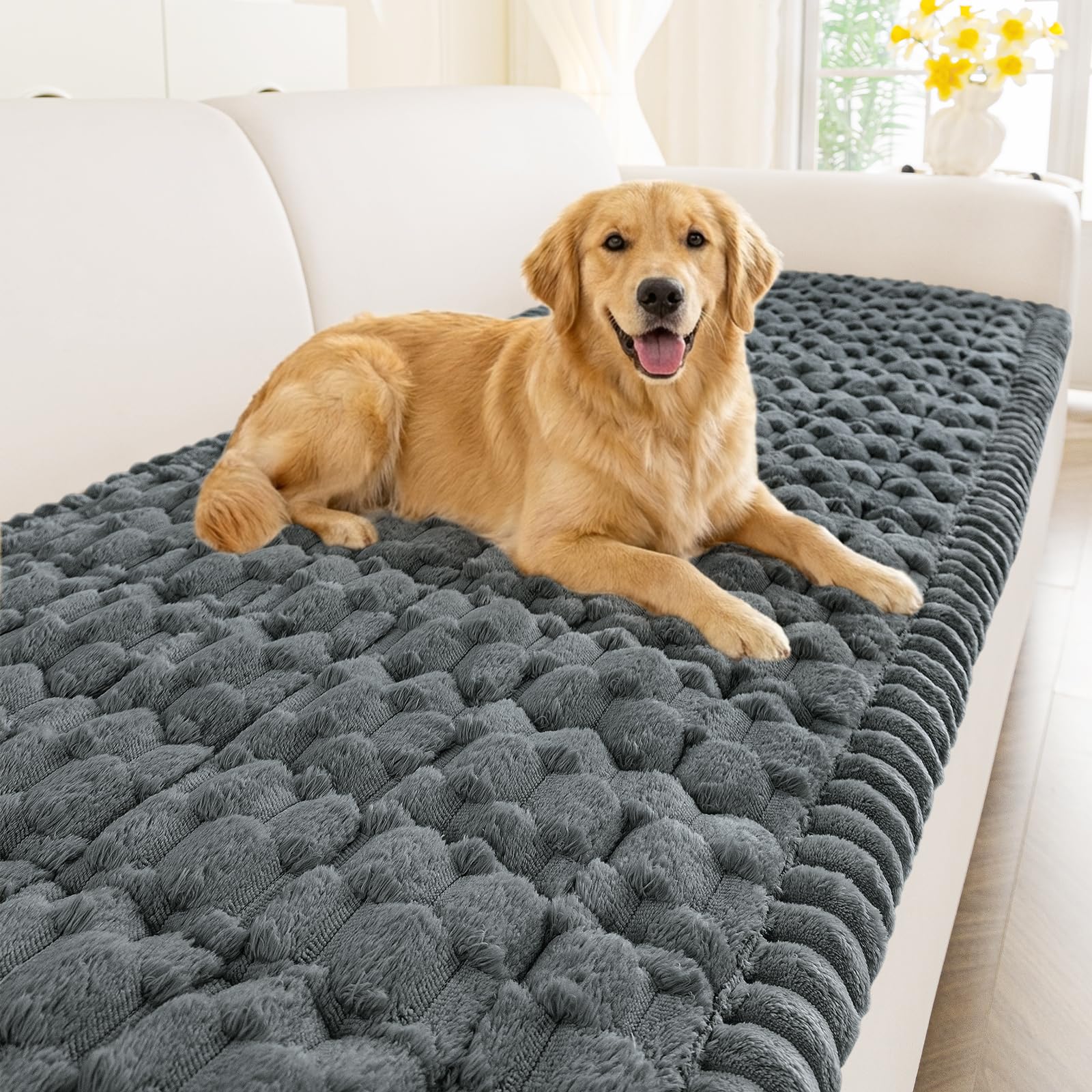 Smiry Flannel Couch Cover
