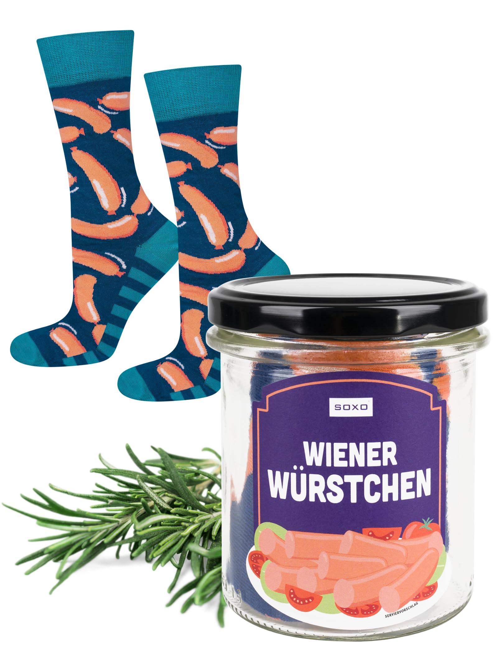 soxo Vissers Sokken Heren Cadeau Voor Vrouwen Happy Socks Woman Katoen Gift For Men Herensokken 40-45 Baars