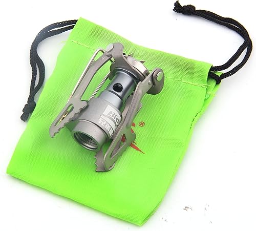 Miniatura 9 de BRS Stove BRS 3000T Estufa de titanio ultraligera para mochileros, estufa portátil de propano para camping, estufa de gas, estufa de campamento de