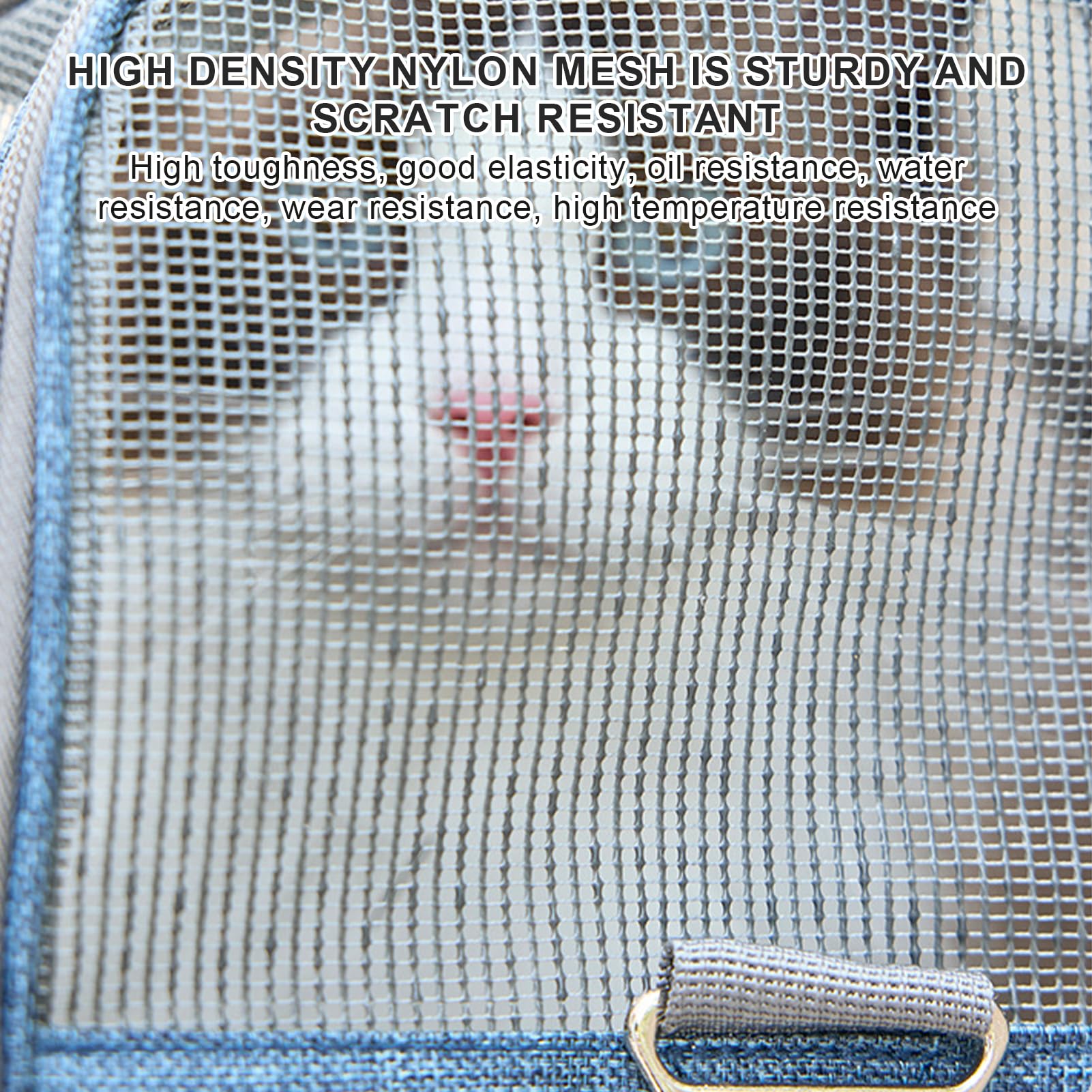 Torba lotnicza dla psów i psów, składana skrzynka transportowa dla kotów i psów, do 10 kg, torba do przenoszenia psa, do samochodu, skrzynka transportowa kota (magenta)