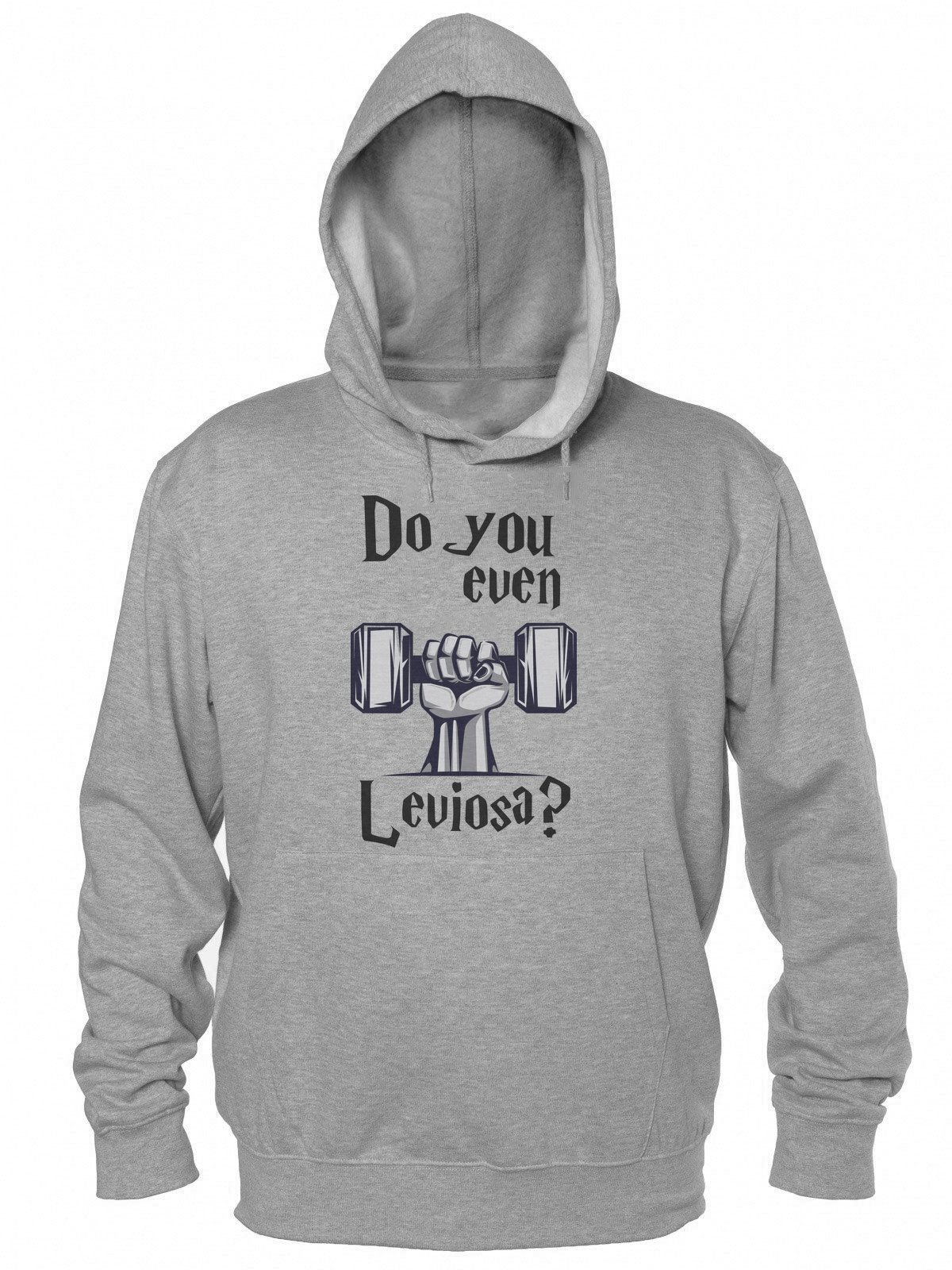 Finest Prints Even Leviosa - Do You Even Lift? Men's Hooded Sweatshirt