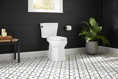 Miniatura 7 de Gerber Maneta universal para tanque de inodoro GA70036054BS acabado negro satinado