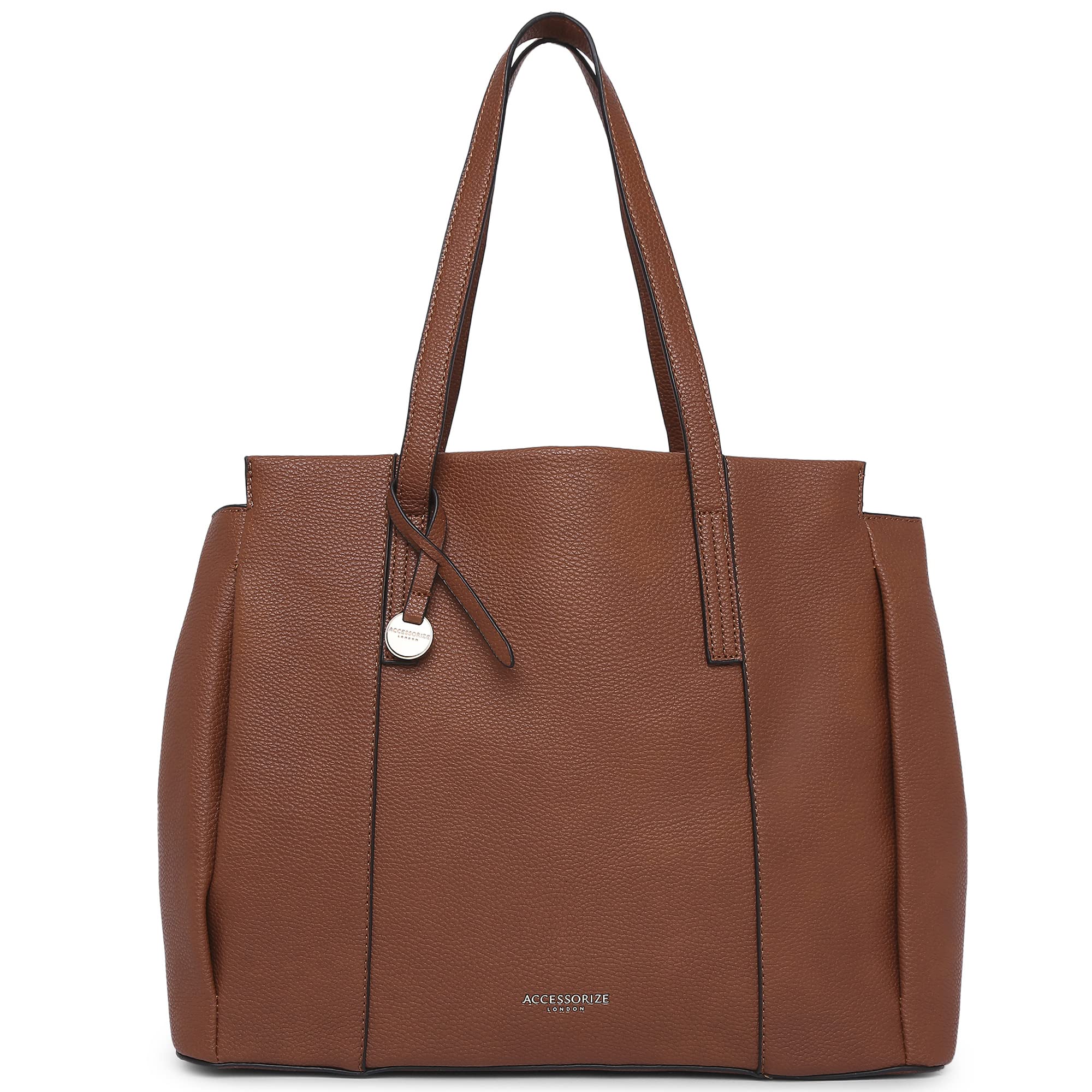 accessorize London Women's Lauren Work Tote bag | Tote bags for women office use |Work bag for woman stylish | Fits 13 inch laptop-picture-28