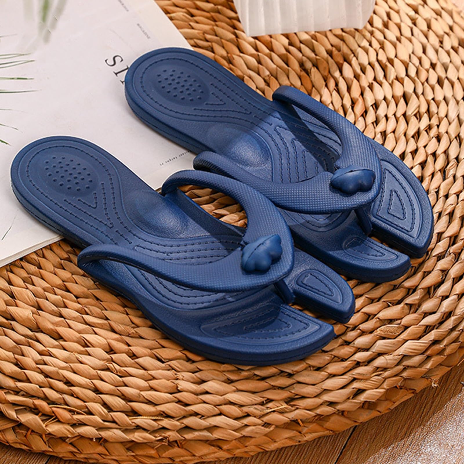 Pantunflas Hombre Zapatos Bau00f1o Zapatillas Dedo,Zapatillas