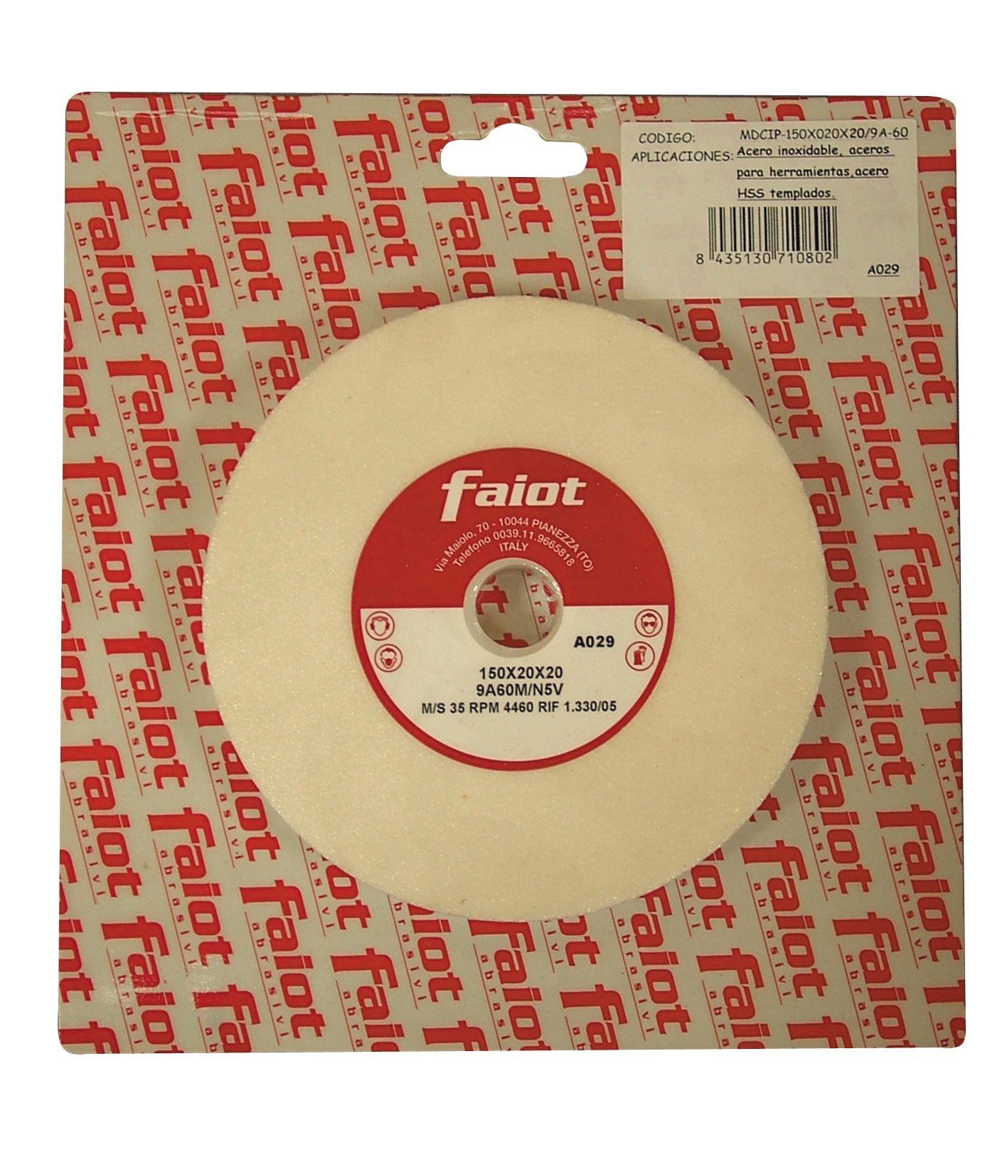 FAIOT-MDCIP-200X25x32/9A-60 Muela B