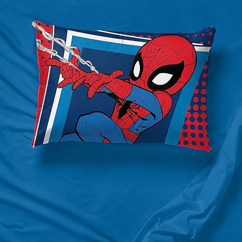 Vista 24 de Jay Franco Monster Jam Grave Finish Line - 1 funda de almohada reversible individual; con Grave Digger, Megalodon y El Toro Loco; ropa de cama Multi