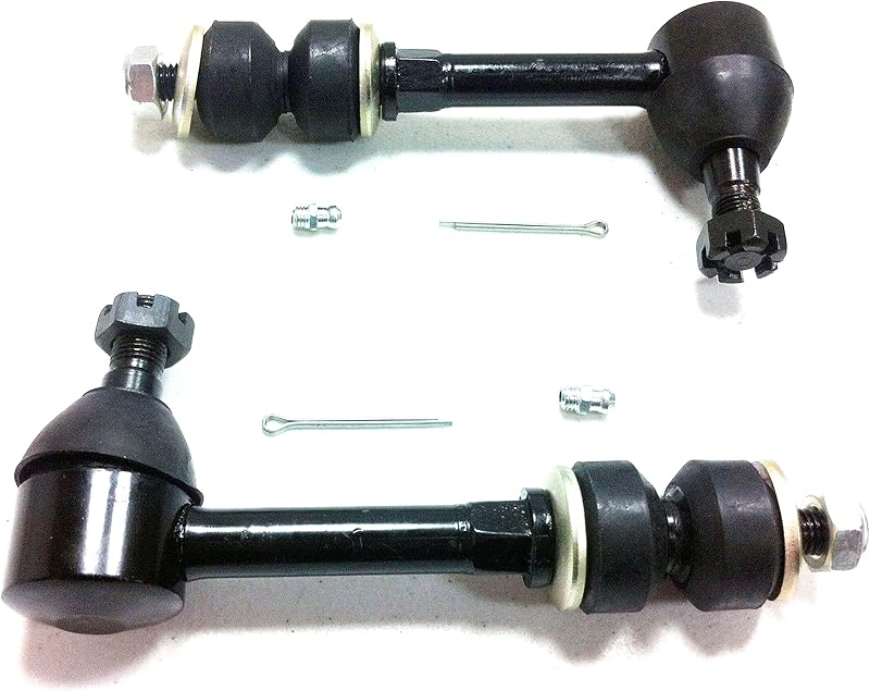 Kit com 2 bieletas dianteiras da barra estabilizadora PartsW para Dodge Ram 1500, 2500 e 3500