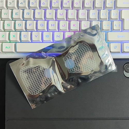 Miniatura 6 de Paquete de 4 almohadillas negras de repuesto con paquete independiente, electrodo adhesivo