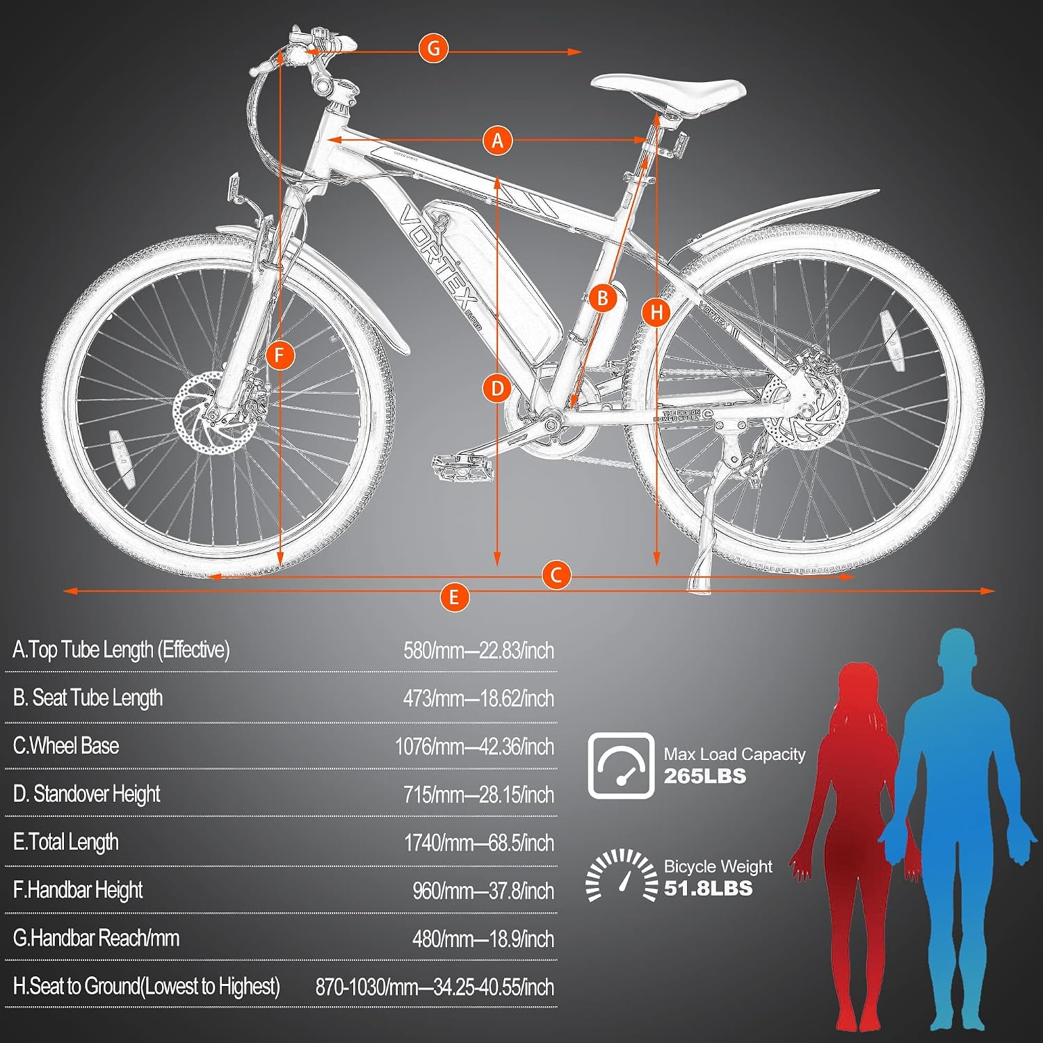 ECOTRIC 26" Electric Bike Instruction Manual