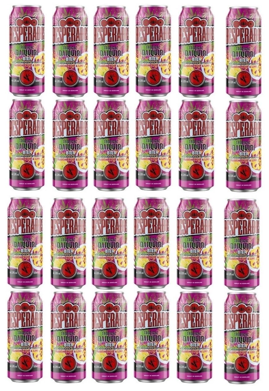 24 Dosen Desperados Tropical Daiquiri a 0,5 L 5,9% inkl. EINWEGPFAND + Space Keks gratis a 45 g von Onlineshop Bormann