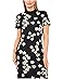 CeCe Midi Floral Jaquard Knit Dress - #3 of 3