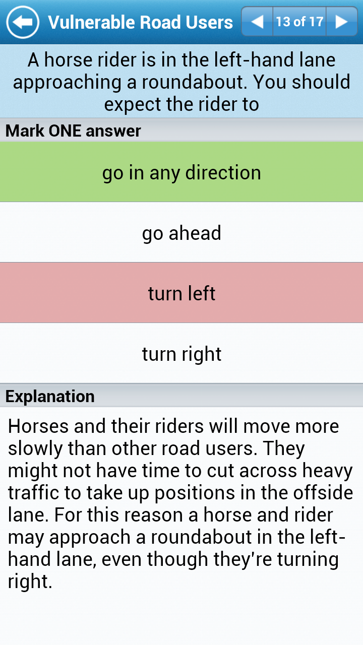 UK Motorcycle Theory Test App on Amazon Appstore