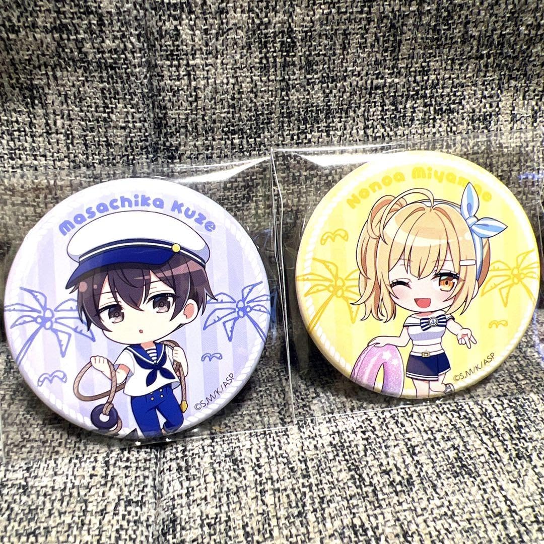 Amazon.co.jp: ロシデレ 久世政近 宮前乃々亜 ミニゲーム 缶バッジ