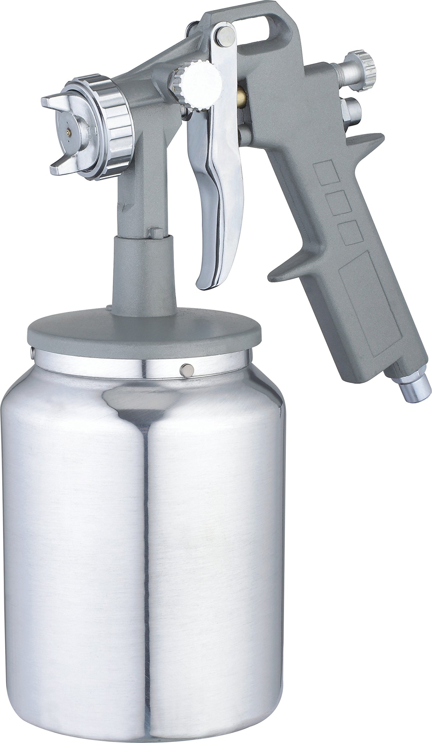 Pcl Silver Sg01l Suction Spray Gun With 1.5 Mm Nozzle