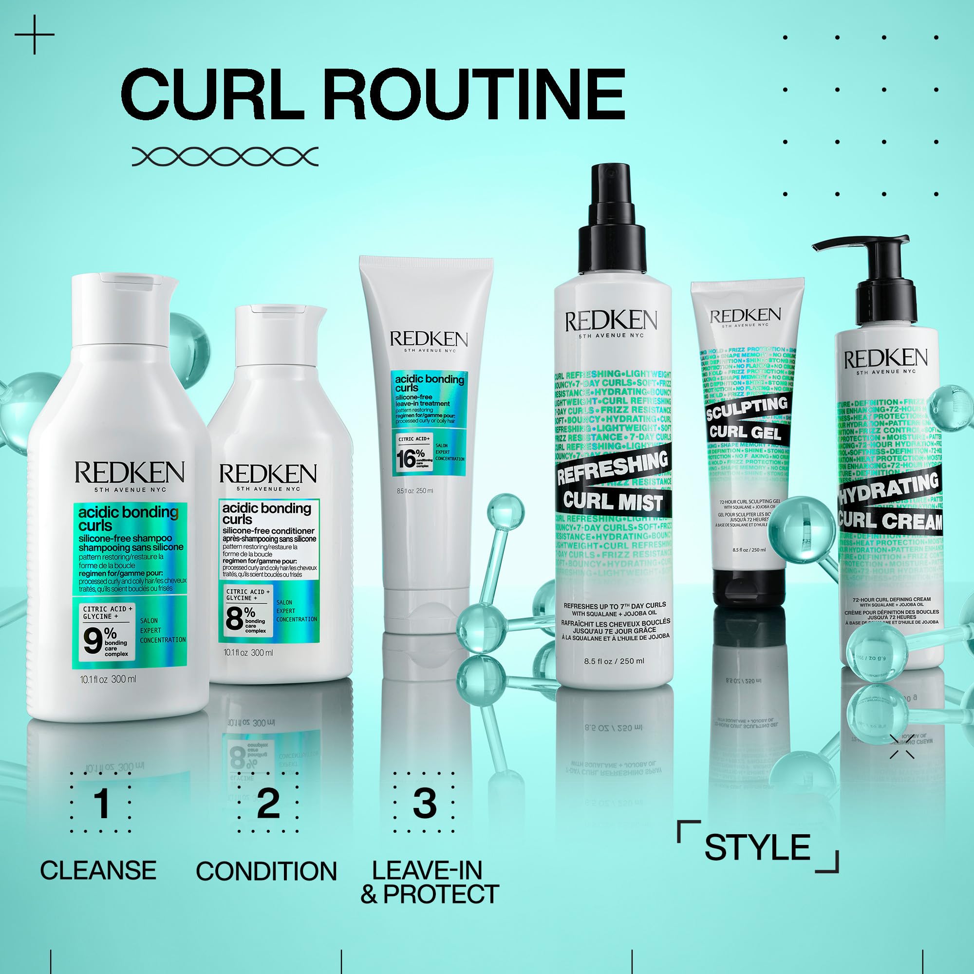 Redken Curl Refreshing Spray for Curly and Coily Hair