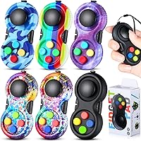 Vista 6 de Skylety 6 piezas Control antiestrés Cam Control remoto de juego portátil mini Control antiestrés para aliviar la ansiedad Reductor de estrés